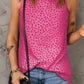 Malibu Dreams Women's Full Size Printed Round Neck Tank