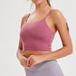 SUNSETNIGHTS Feel Like Skin Scoop Neck Sports Cami