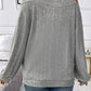 Round Neck Cold Shoulder Sweater