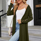 Long Sleeve Open Front Cardigan