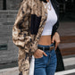 Collared Neck Contrast Color Dropped Shoulder Shirt