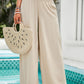 Savannah Lynn Smocked Wide Leg Pants with Pockets