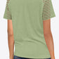 Full Size V-Neck Raglan Sleeve Tee