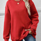 Round Neck Long Sleeve Sweatshirt