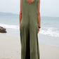 Full Size Wide Strap Jumpsuit with Pockets