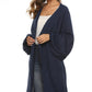 Long Sleeve Open Front Cardigan