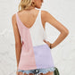SoBeautiful Color Block Knit Tank