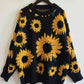 Sunflower Dropped Shoulder Long Sleeve Sweater