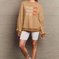 Simply Love Full Size Letter Graphic Round Neck Sweatshirt
