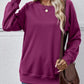 Round Neck Long Sleeve Sweatshirt
