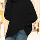 Turtleneck Drop Shoulder Long Sleeve Sweater