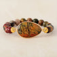 Geometrical Shape Beaded Bracelet