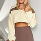 ShaysCoatsnMore Contrast Drawstring Zip Up Jacket