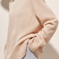 Turtle Neck Raglan Sleeve Sweater