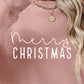 MERRY CHRISTMAS Dropped Shoulder Sweatshirt