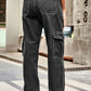 Full Size Loose Fit Long Pants with Pockets
