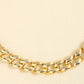 1" Width Acrylic Curb Chain Belt