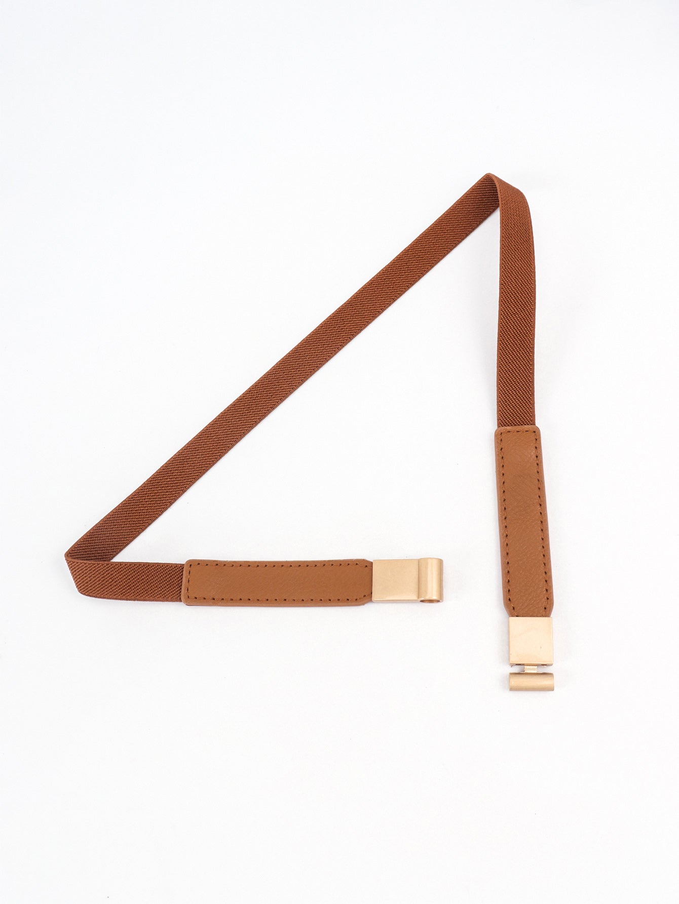 Women's PU Elastic Skinny Belt