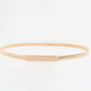 Women's Elastic Iron Skinny Belt