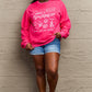 Simply Love Christmas Themed Full Size GINGERBREAD Long Sleeve Sweatshirt