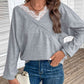Lace Detail Long Sleeve Top