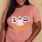 Simply Love Halloween Full Size BOO SQUAD Graphic Cotton T-Shirt
