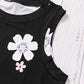 Women's Sarah Full Size Printed Side Slit Round Neck Tank
