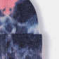 Tie-Dye Cuffed Rib-Knit Beanie Hat