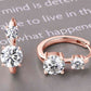 1.3 Carat Moissanite 925 Sterling Silver Earrings
