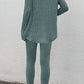 Basic Bae Full Size Notched Long Sleeve Top and Pants Set