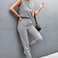 HANNAH BELL Sleeveless Top and Joggers Set
