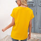 V-Neck Short Sleeve T-Shirt