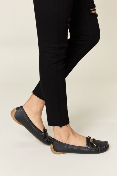 Forever Link Slip On Bow Flats Loafers *