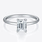 1 Carat Moissanite 925 Sterling Silver Solitaire Ring 💜