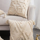 Stunning Assorted Fringe Swirl Trim Decorative Throw Pillow Case