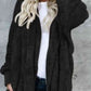 Teddy Hooded Jacket with Pockets