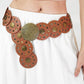 One Size Round Shape PU Leather Belt