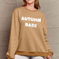 Simply Love SEASONAL Full Size AUTUMN BABE Graphic Sweatshirt