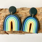 Rainbow Shape Dangle Earrings