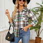 Collared Plaid Shacket
