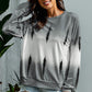 Women's Full Size Tie-Dye Drop Shoulder Round Neck Sweatshirt