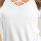 Crisscross Short Sleeve T-Shirt