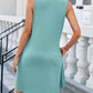 Cutout Round Neck Sleeveless Dress