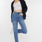 Kancan Full Size Cat's Whiskers High Waist Jeans