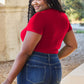 Basic Bae Full Size Round Neck Short Sleeve Bodysuit