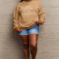 Simply Love Full Size EAT DRINK & BE THANKFUL Round Neck Sweatshirt