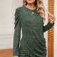 Round Neck Puff Sleeve T-Shirt