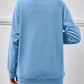 Round Neck Long Sleeve Sweatshirt