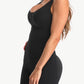 Full Size Zip-Up Lace Detail Shapewear