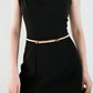 Women's Elastic Iron Skinny Belt